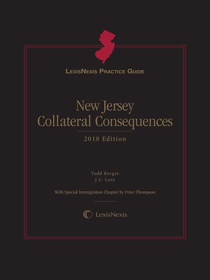 cover image of LexisNexis Practice Guide: New Jersey Collateral Consequences